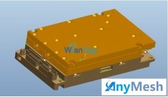 ANYMESH-SDR-4W轻量化宽带自组网MESH通信模组OEM模块